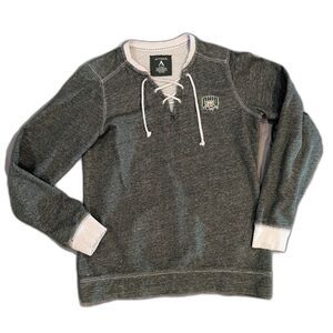 Ohio University Size Medium M OU Sweatshirt Pullover Sweater Antigua Athens LS